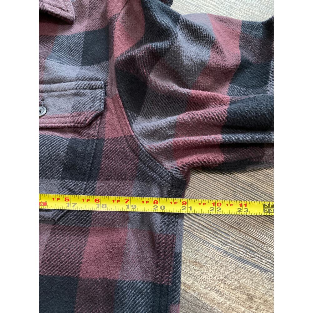 ORVIS Men’s Big Bear Flannel Heavyweight Jacket Size M Button up Closure - Picture 8 of 9